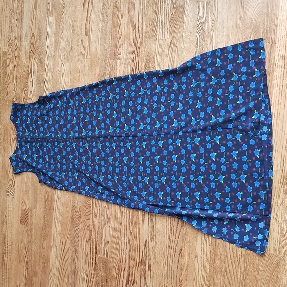 (12) Brody Myles Flowy Floral Print Maxi Dress Wedding Vacation Occasion Formal - Picture 7 of 7